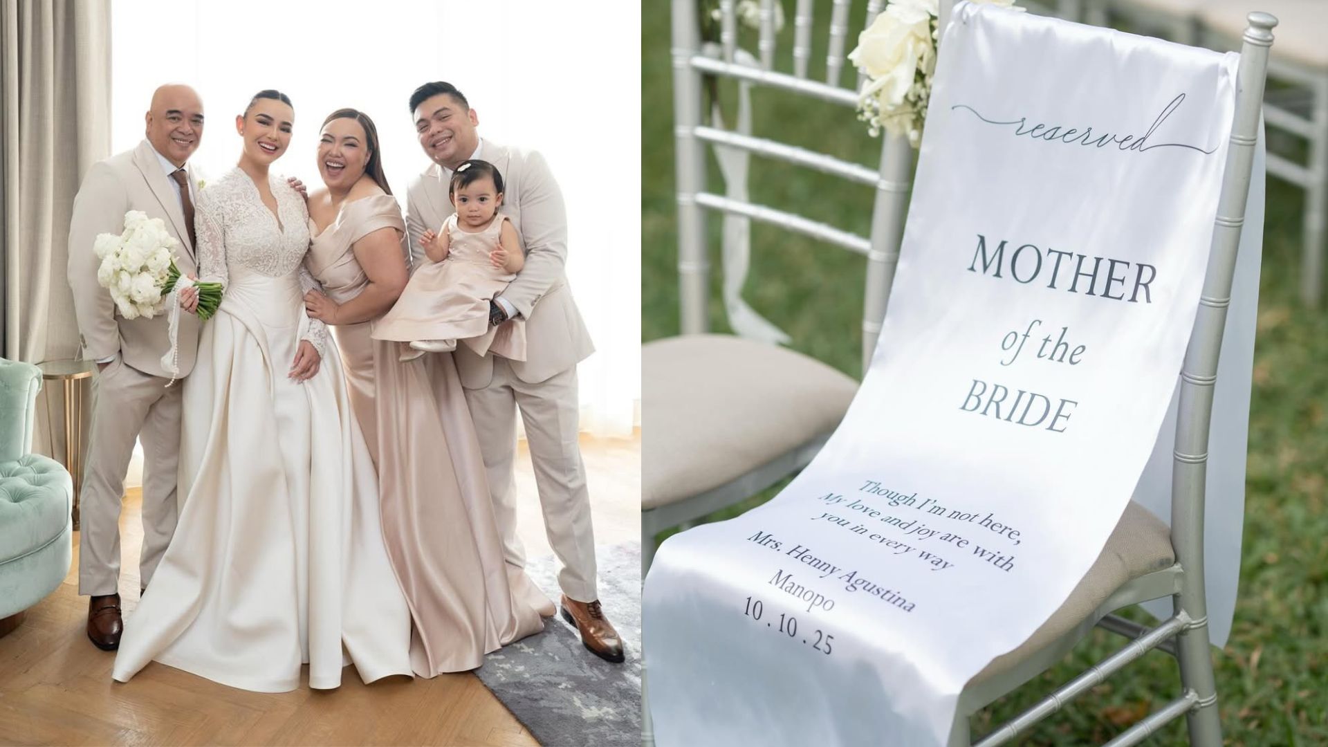 Kursi Disediakan untuk Mendiang Ibunda Amanda Manopo (instagram)